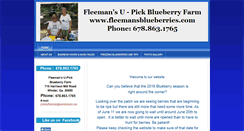 Desktop Screenshot of fleemansblueberries.com